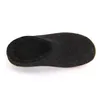 A single black slipper shown from a side-angle on a white background. Produktbild-Vorschau