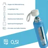 Borraccia in vetro con rivestimento in silicone Wessper – Anteprima dell’immagine prodotto 2