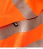 Warn-Wetterschutz-Jacke TAMPA leuchtorange/grau Größe 6XL Produktbild-Vorschau 5