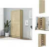 vidaXL Bücherschrank Sonoma-Eiche 82,5x30,5x185,5 cm Produktbild-Vorschau 1