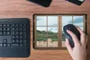 MuchoWow® Mauspad Mousepad Aussicht - Felsen - Berg 27x18 Produktbild-Vorschau 4