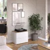 Commode Vicco Wido Blanc/Sonoma 60x50cm avec 2 tiroirs, Voir les images du produit 4