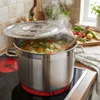 Profi Gastronomie Kochtopf 20L Edelstahl – Ø35cm, inkl. Produktbild-Vorschau 1