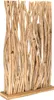 RAUMTEILER "TEKEA" | 130 cm, Teakholz | Äste Paravent Produktbild-Vorschau 1