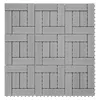 WPC Bodenfliese Rhone, Holzoptik Balkon/Terrasse, 11x je Produktbild-Vorschau 2