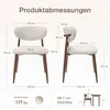 COLAMY 2er-Set Esszimmerstühle, gepolstert, mit Produktbild-Vorschau 4