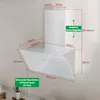 LEVIVO Cappa aspirante senza cornice A+++ da 60 cm per Anteprima dell’immagine prodotto 5