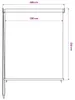 Roleta zewnętrzna 200 x 230 cm biała Podgląd zdjęcia produktu 6
