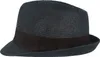 Luftiger grobmaschiger Papier Trilby von Hut-Breiter in blau Produktbild-Vorschau