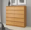 Kommode – Sideboard – Schubladenkommode – 120 cm – Braun – Produktbild-Vorschau 1