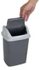 Cestino MAUL MAULswing 5 l plastica 20 x 16 x 29 cm grigio Anteprima dell’immagine prodotto 5