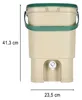 LUARO thuiscomposter, compostbak voor keukenafval, 15 liter Productafbeelding-voorbeeld 5
