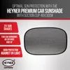 HEYNER® Sluneční clona do auta 48 x 30 cm, sada 2 ks s Náhled obrázku produktu 2