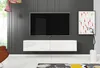 TV-Lowboard DONNA TV-Schrank Weiss glanz/Weiss farbe 140 cm Produktbild-Vorschau 4