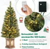 A Christmas tree with lights and a remote control. Podgląd zdjęcia produktu