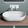 doporro Lavabo vasque à poser blanc 60cm lave main Voir les images du produit 3