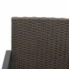 Panca da giardino a 2 posti con cuscini in rattan PP Anteprima dell’immagine prodotto 6