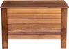 STOLMAK Gartenbox aus Holz 166 l 80x52x40 cm Braun Produktbild-Vorschau 9
