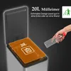 HOMCOM Mülleimer 20L Treteimer mit Deckel Fußpedal Produktbild-Vorschau 4