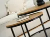 Ensemble de tables basses JACEK - chêne / noir Voir les images du produit 8