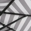 Sekey Balkonschirm Halbrund 270 cm – Sonnenschirm mit Produktbild-Vorschau 5