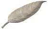 FineBuy Dekoschale Blatt Aluminium Silber Schale 61cm Produktbild-Vorschau 6