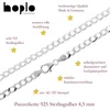 Silberkette Panzerkette Länge 60cm - Breite 4,5mm - 925 Produktbild-Vorschau 5