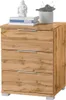 Nachtkommode >Nelli< in Wildeiche - 46x61x42cm Produktbild-Vorschau 1
