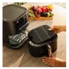 Braun HF 5075, Heteluchtfriteuse, Vrijstaand, Zwart, Grijs, Productafbeelding-voorbeeld 4