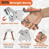 Pinza occhielli + set occhielli in metallo – Riparazioni Anteprima dell’immagine prodotto 3