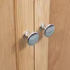 vidaXL Eckschrank 80x33,5x78 cm Massivholz Eiche Produktbild-Vorschau 6