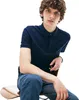 Polo Lacoste coupe classique bleu marine Voir les images du produit 22