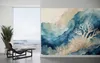 Vlies fototapete Meer Aquarell Abstraktion 450x315 cm Feeby Produktbild-Vorschau 2