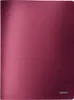 LEITZ Sichtbuch Style A4 PP mit 20 Hüllen granat rot Produktbild-Vorschau 3