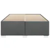 vidaXL Bettgestell ohne Matratze Dunkelgrau 140x190 cm Produktbild-Vorschau 4