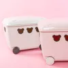 Bac à jouets en plastique avec couvercle 55 L Boîte de Voir les images du produit 6