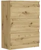 Komoda 70 cm 3 zásuvky skříňka FRAMIRE R-3 artisan Náhled obrázku produktu 1