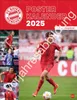 A collage of FC Bayern München players, with a large image of a player in the foreground. Produktbild-Vorschau