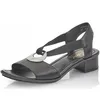 Sandales pour femmes Rieker 62662-01 schwarz 42 Voir les images du produit 20