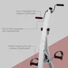 HOMCOM Cyclette a pedali per anziani Acciaio Bianco 40 x Anteprima dell’immagine prodotto 8