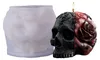 Halloween Totenkopf Hand Geist Zylinder Formen Silikon Produktbild-Vorschau 3