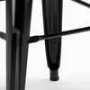 Barhocker 76cm aus stahl metall für bar und küche Steel Up Produktbild-Vorschau 4