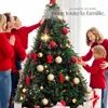 Sapin de Noël artificiel moulé par injection avec support Voir les images du produit 8