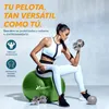 TRESKO Gymnastikball (Grün, 65cm) mit Pumpe Fitnessball Produktbild-Vorschau 4