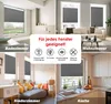 Plissee ohne Bohren 80x220cm Anthrazit Produktbild-Vorschau 3
