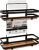5five Simply Smart Hängeregal Blackacia, Regal, Stahl / Produktbild-Vorschau 5