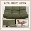 HOMCOM Sessel Drehbar Loungesessel mit Breiter Sitzfläche Produktbild-Vorschau 5