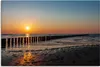 ARTland Leinwandbild Sonnenuntergang an Ostsee Insel Poel Produktbild-Vorschau 1