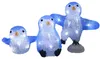 Figurine Lumineuse Famille Pingouin – Décoration LED en Voir les images du produit 1
