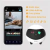 A smartphone displaying a video editing app next to a small robotic device, with feature icons and text. Anteprima dell’immagine prodotto